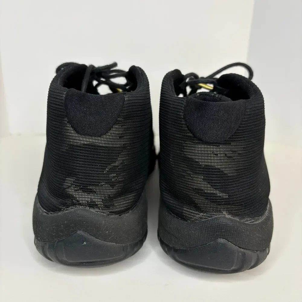 Jordan Future Black Metallic Gold Tiger Camo 656503 035 - Men's Size 9